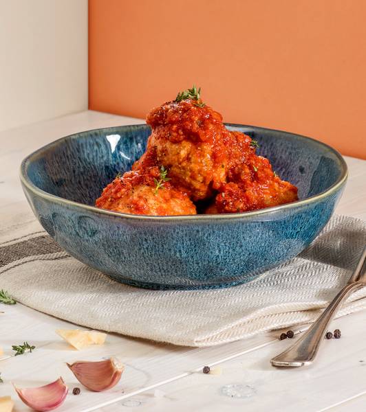 Hackbällchen in Sauce