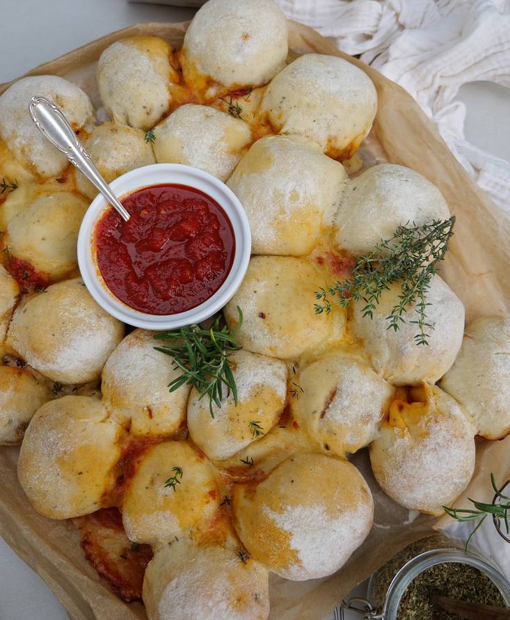 Mediterranes Bubble-Bread